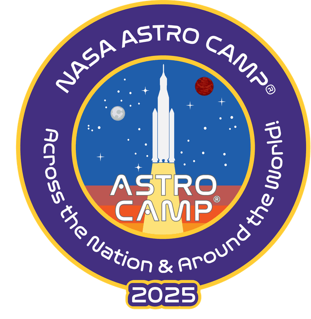 NASA ASTRO CAMP Logo